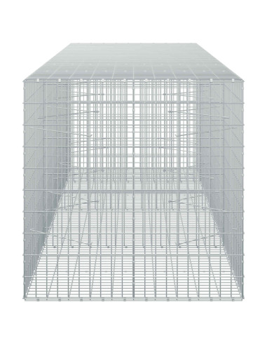 Gabione con Filo da 3,5 mm e Rete da 5x10 cm 350x100x100 cm