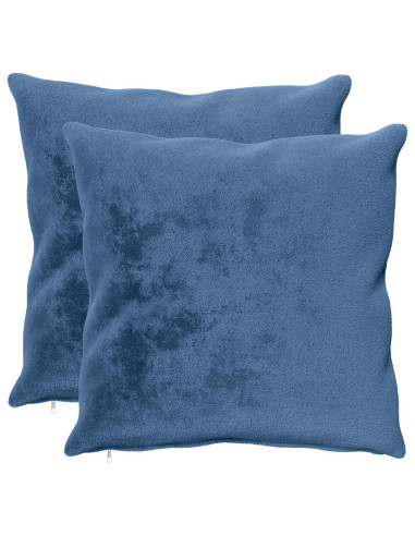 Federa 2 pz HEERLEN Azzurro 55 x 55 cm Flanella