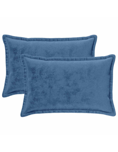 Federa 2 pz HOUTEN Azzurro 40 x 60 cm Flanella