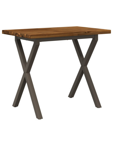 Tavolo da pranzo quadrato 110 x 55 x 75 cm