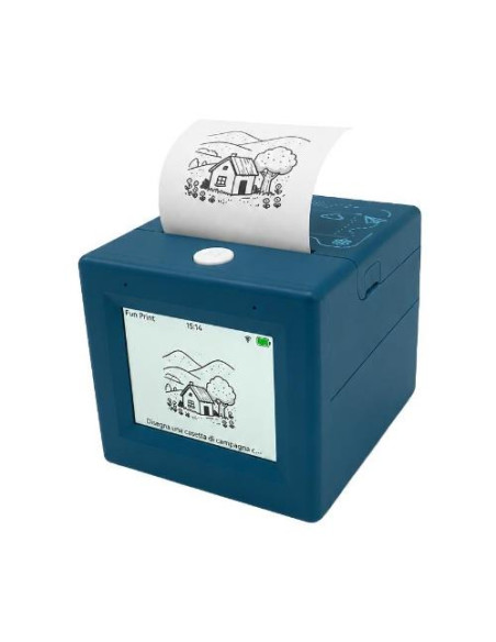 STAMPANTE TERMICA AI WI-FI + LCD  OREGON SCIENTIFIC  2" / 57MM - ETICHETTE/BANNER/QR - APP ANDROID/IOS - 3 ROTOLI CARTA INCL