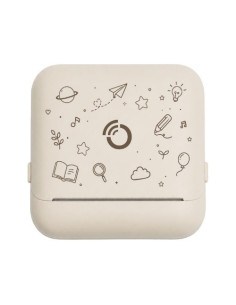 STAMPANTE TERMICA OREGON SCIENTIFIC  2" / 57MM - BLUETOOTH - ETICHETTE/BANNER/QR - APP CON AI - ANDROID/IOS -3 ROTOLI CARTA INCL