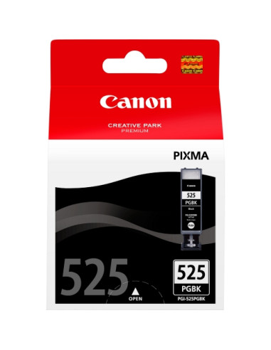 INK CANON PGI-525BK Nero 19ML x IP4850 IP4950 MG5150 MG5250 MG5350 MG6150 MG6250 MG8150 MG8250 MX715 MX895