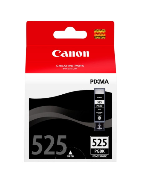 INK CANON PGI-525BK Nero 19ML x IP4850 IP4950 MG5150 MG5250 MG5350 MG6150 MG6250 MG8150 MG8250 MX715 MX895
