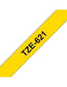 BROTHER TZE621 NASTRO TZ NERO / GIALLO