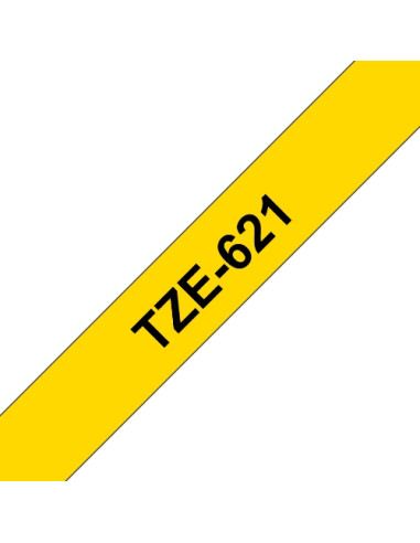 BROTHER TZE621 NASTRO TZ NERO / GIALLO