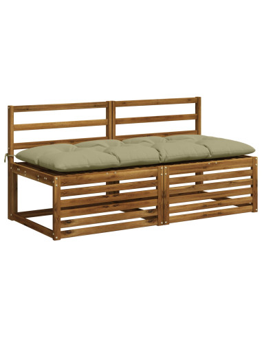 Cuscino per panchina VIANEN 100% Poliestere Verde chiaro