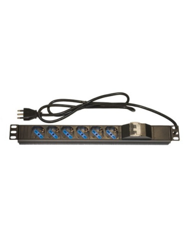 MULTIPRESA PER RACK 6 PRESE