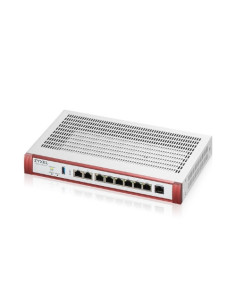 FIREWALL ZYXEL USGFlex Security Gateway 200H VPN:100IPSec/L2TP, 50SSL WAN, 6xLAN + 2x2.5Gbe Fanless +1Y Sec Pack, fino a 50utent