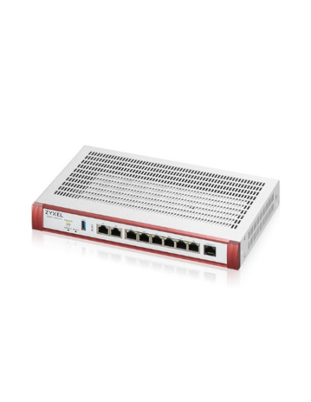 FIREWALL ZYXEL USGFlex Security Gateway 200H VPN:100IPSec/L2TP, 50SSL WAN, 6xLAN + 2x2.5Gbe Fanless +1Y Sec Pack, fino a 50utent