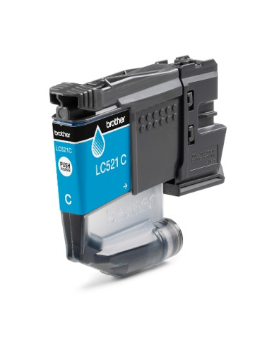 INK BROTHER LC-521C Ciano 500PP x DCPJ1260W DCPJ1310DW DCPJ1360DW DCPJ1460DW