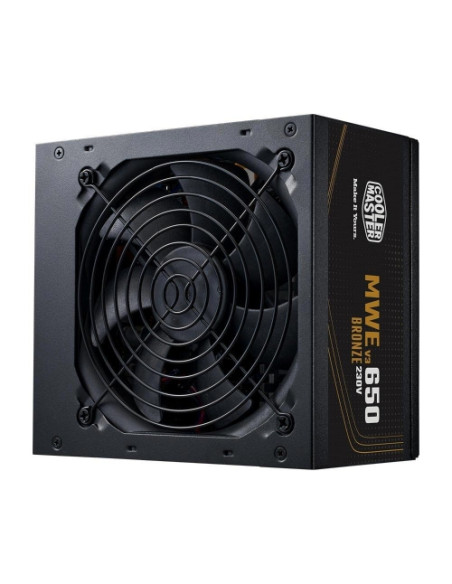 ALIMENTATORE COOLER MASTER 650W V3 MWE 650 ATX 3.1 80+Bronze Fan120mm MPE-6501-ACABW-3BEU