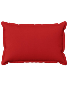 Federa 2 pcs HOUTEN Rosso 50 x 70 cm Lino 2