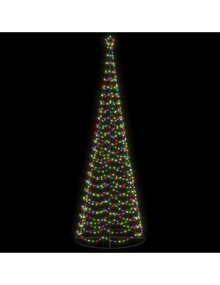 Albero di Natale LED a spirale con base EKENAS 400 cm 588 LED