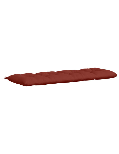 Cuscino per panchina VIANEN 100% Poliestere Rosso