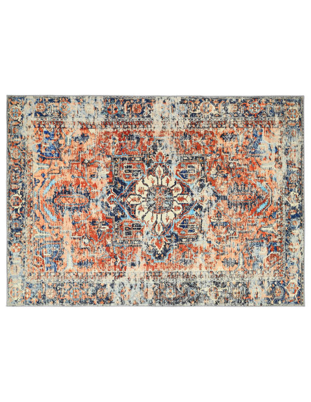 Tappeto ORIZ Arancione 200 x 280 cm 100% Poliestere