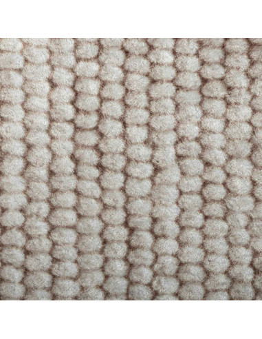 Tappeto Beige 100 x 300 cm 100% Poliestere 3 mm Lavabile