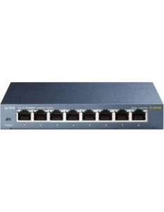 TP-Link TL-SG108-V2 Switch Unmanaged Gigabit Ethernet 8 Porte