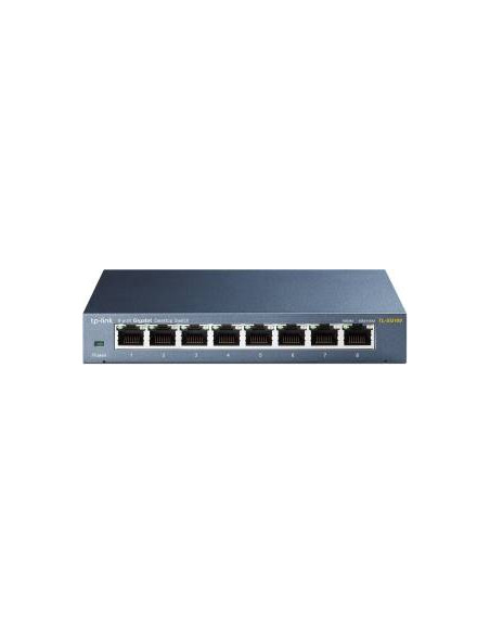 TP-Link TL-SG108-V2 Switch Unmanaged Gigabit Ethernet 8 Porte
