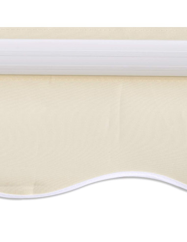 Tenda da Sole Pieghevole 400 cm Crema