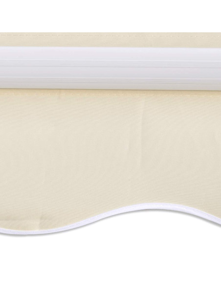 Tenda da Sole Pieghevole 400 cm Crema