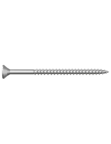 Viti 100 pcs Argento Ø 2,88 x 45 mm Acciaio inox A2