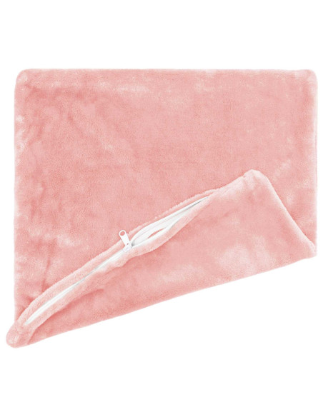 Federa 2 pz HEERLEN Rosa 45 x 45 cm Flanella