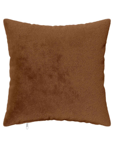 Federa 2 pz HEERLEN Marrone Chiaro 45 x 45 cm Flanella