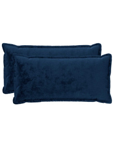 Federa 2 pz HOUTEN Blu navy 40 x 70 cm Flanella 2