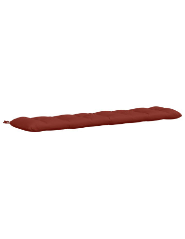 Cuscino per panchina VIANEN 100% Poliestere Rosso