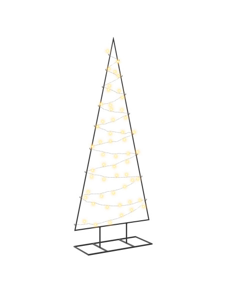 Albero di Natale in metallo con LED KUOPIO 150 cm Bianco caldo