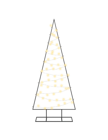 Albero di Natale in metallo con LED KUOPIO 150 cm Bianco caldo