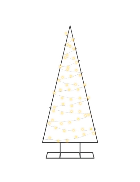 Albero di Natale in metallo con LED KUOPIO 150 cm Bianco caldo