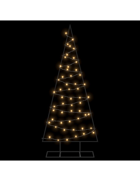 Albero di Natale in metallo con LED KUOPIO 150 cm Bianco caldo