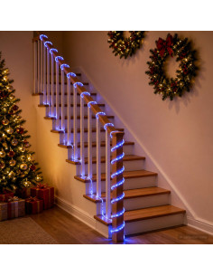 Tubo luminoso LED di Natale 120 LED Blu 5 m