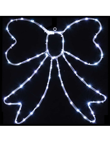 Fiocco di Natale luminoso LED LOVIISA 70 LED Bianco freddo