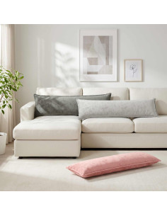 Federa HOUTEN Grigio Chiaro 40 x 145 cm Flanella