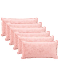 Federa 6 pz HOUTEN Rosa 40 x 80 cm Flanella 2