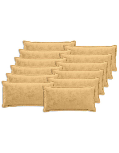 Federa 12 pz HOUTEN Tortora 40 x 80 cm Flanella