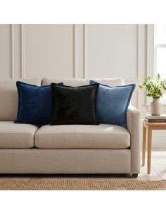 Federa 6 pz HOUTEN Blu navy 35 x 35 cm Flanella