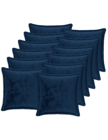 Federa 12 pz HOUTEN Blu navy 40 x 40 cm Flanella