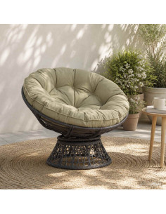 Cuscino per Sedia Appesa VIANEN 100% Poliestere Verde chiaro