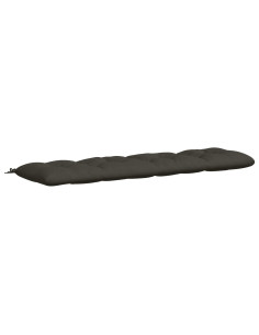 Cuscino per panchina VIANEN 100% Poliestere Antracite 2