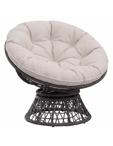 Cuscino per Sedia Appesa VIANEN 100% Poliestere Bianco
