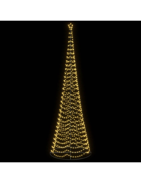 Albero di Natale LED a spirale con base EKENAS 500 cm 868 LED