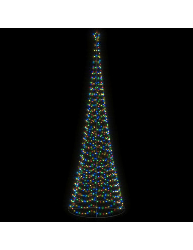 Albero di Natale LED a spirale con base EKENAS 500 cm 868 LED