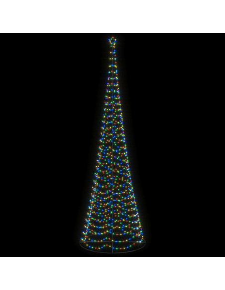 Albero di Natale LED a spirale con base EKENAS 500 cm 868 LED
