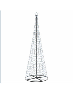 Albero di Natale LED a spirale con base EKENAS 300 cm 475 LED 2