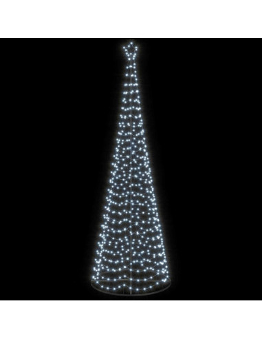 Albero di Natale LED a spirale con base EKENAS 300 cm 475 LED