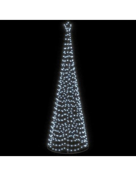Albero di Natale LED a spirale con base EKENAS 300 cm 475 LED